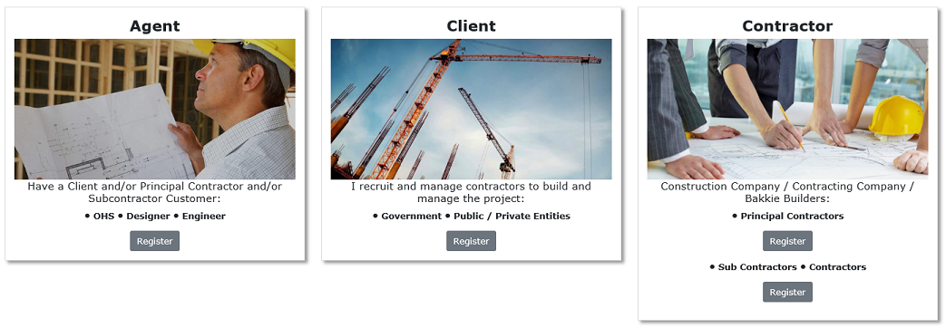 Home Register Options