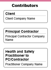 Project Map Information Items Active
